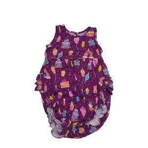 Little Sleepies Birthday Wishes Bubble Romper